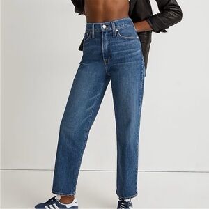 NWT MADEWELL The Perfect Vintage Straight High Rise Jeans -  28P NG779